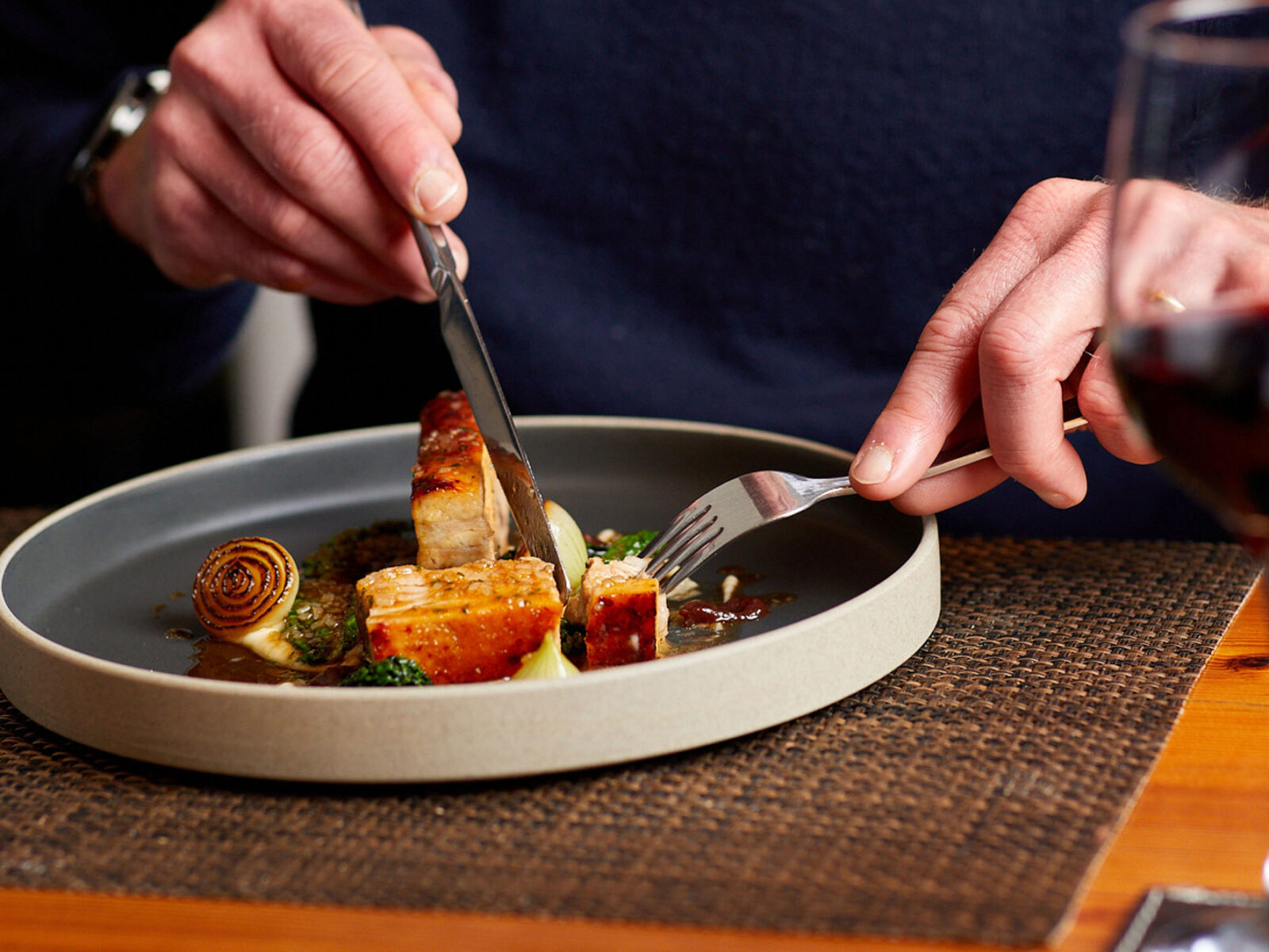 dining-mirefoot Food at Mirefoot